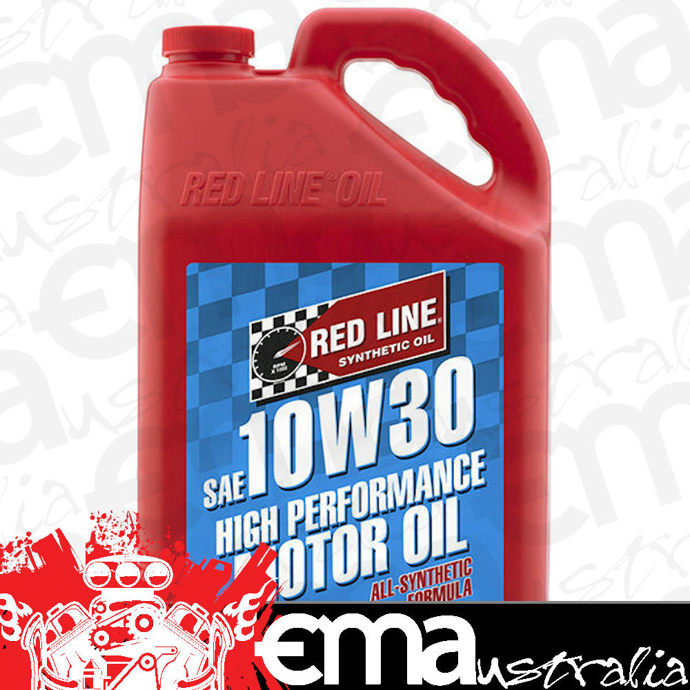 Red Line Oil RED11305 Redline Red Line 10w/30 Synthetic Engine Oil 1 Gal / 3.785 Litres