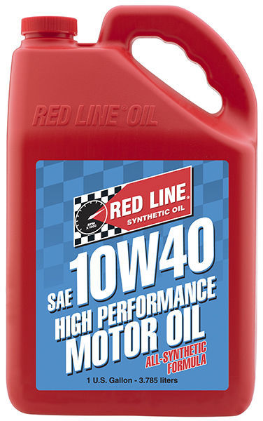 Redline RED11405 Red Line 10w/40 Synthetic Engine Oil 1 Gal 3.785 Litres