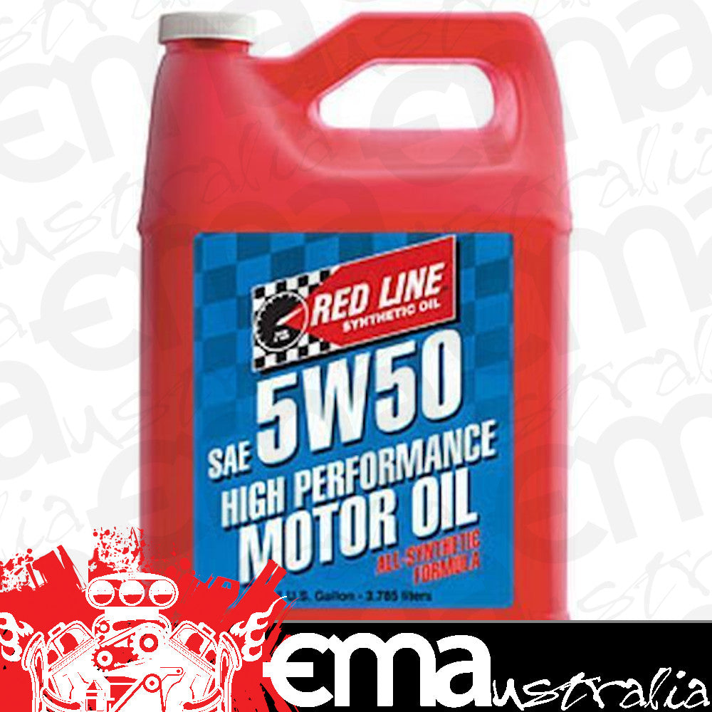 Redline RED11605 Red Line 5w/50 Synthetic Engine Oil 1 Gal 3.785 Litres