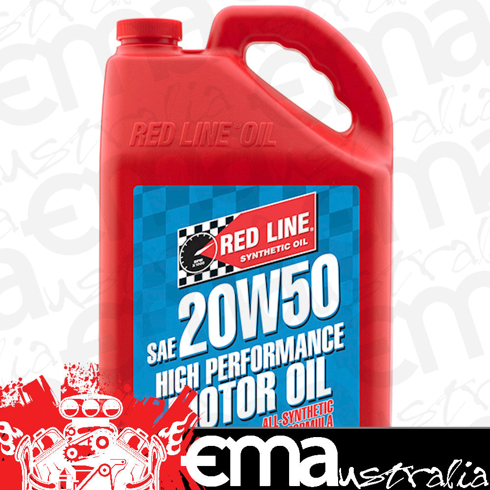Redline RED12505 20W50 Motor Oil 1 Gallon Bottle 3.785 Litres