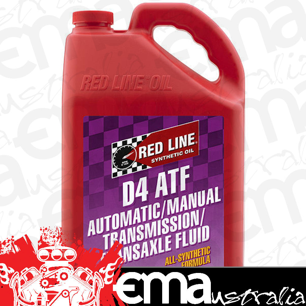 Redline RED30505 Red Line Oil D4 Automatic Transmission Fluid 1 Gallon Bottle 3.785 Litres