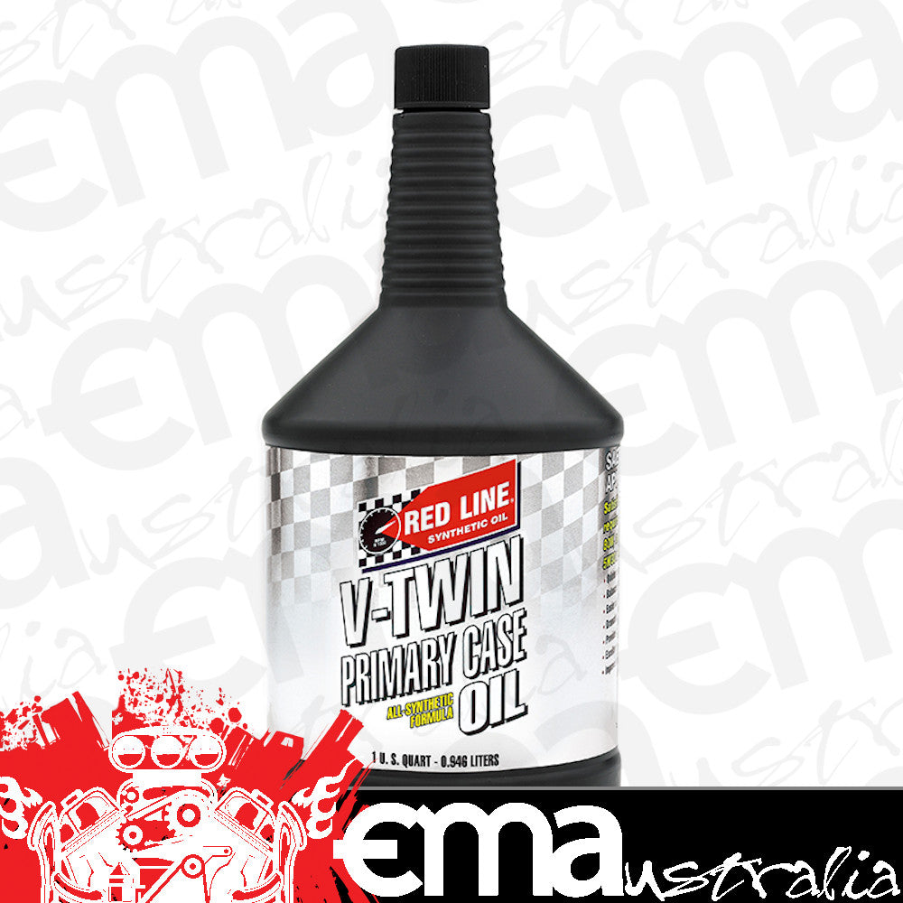 Redline RED42904 V-Twin Primary Case Oil 1 Quart Bottle 946Ml