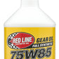 Redline RED50104 Mtl 75W85 Gl-5 Gear Oil 1 Quart Bottle 946Ml