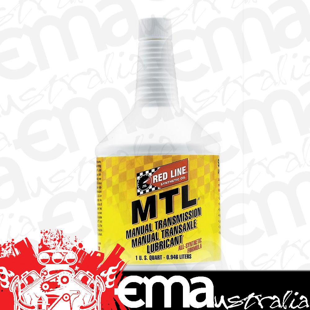 Red Line Oil | RED50204 | Redline Red Line Mtl Gl-4 70W80 Manual Transmission Gear Oil 1Qt 946Ml