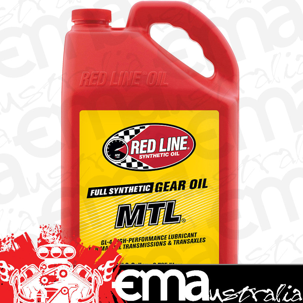 Redline RED50205 Mtl 75W80 Gl-4 Gear Oil 1 Gallon Bottle 3.785 Litres