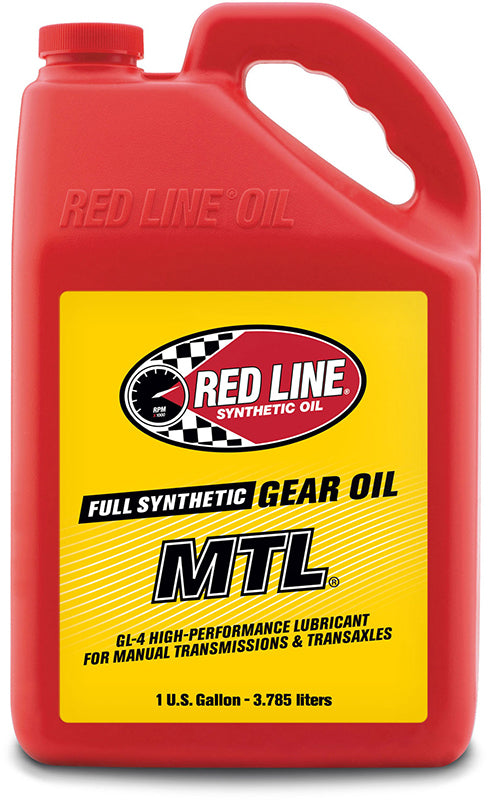 Redline RED50205 Mtl 75W80 Gl-4 Gear Oil 1 Gallon Bottle 3.785 Litres