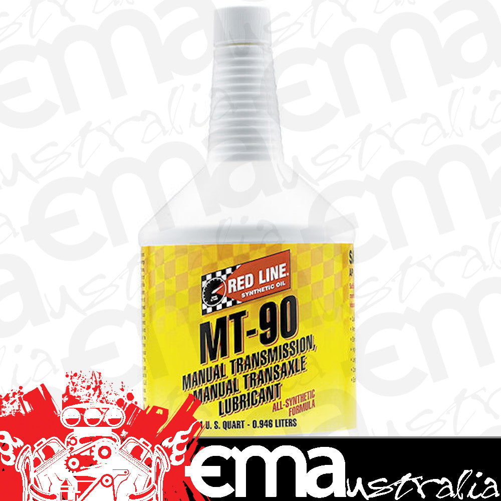 Redline RED50304 Red Line Mt-90 75w/90 Gl-4 Manual Transmission Gear Oil 1 Qt 946Ml