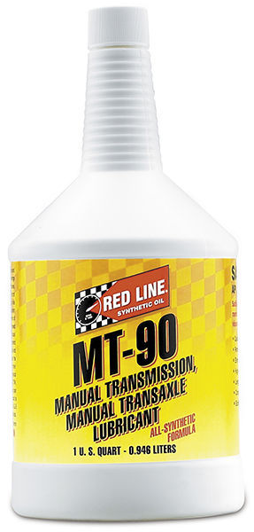 Redline RED50304 Red Line Mt-90 75w/90 Gl-4 Manual Transmission Gear Oil 1 Qt 946Ml