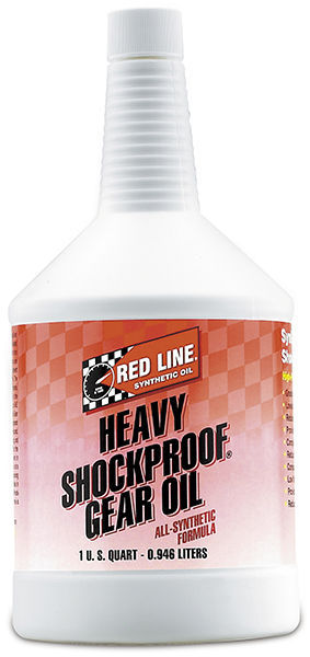 Redline RED58204 Red Line Heavy Shockproof Gear Oil 1 Quart Bottle 946Ml