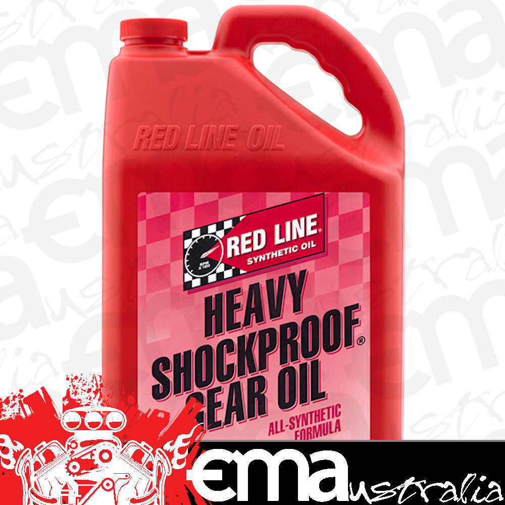 Redline RED58205 Heavy Shockproof Gear Oil 1 Gallon Bottle 3.785 Litres