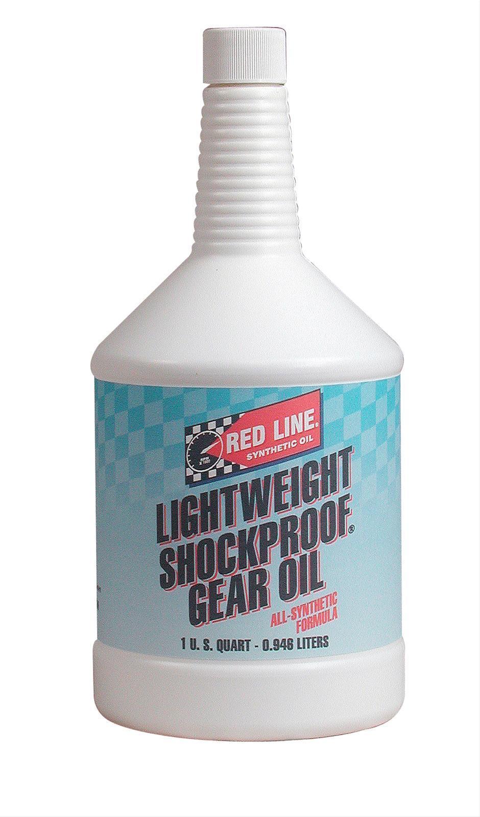 Redline RED58404 Lightweight Shockproof Gear Oil 1 Quart Bottle 946Ml redline-red58404-lightweight-shockproof-gear-oil-1-quart-bottle-946ml
