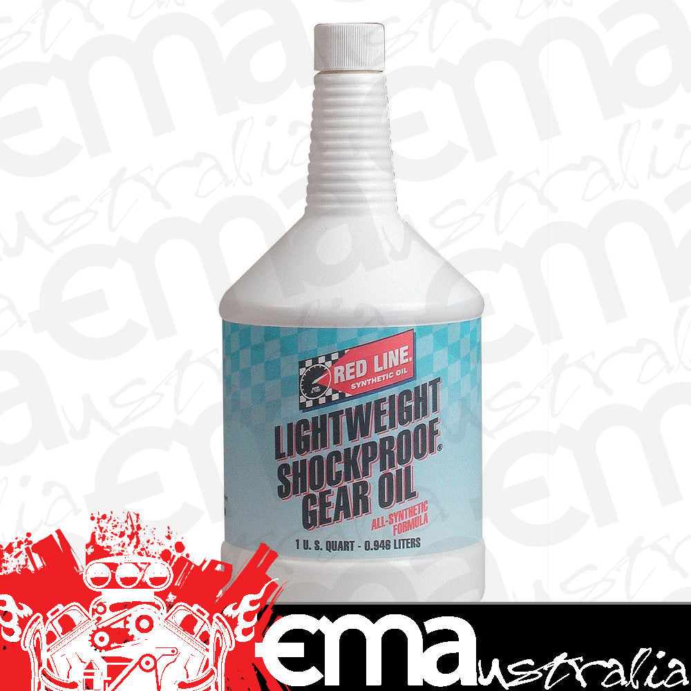 Redline RED58404 Lightweight Shockproof Gear Oil 1 Quart Bottle 946Ml