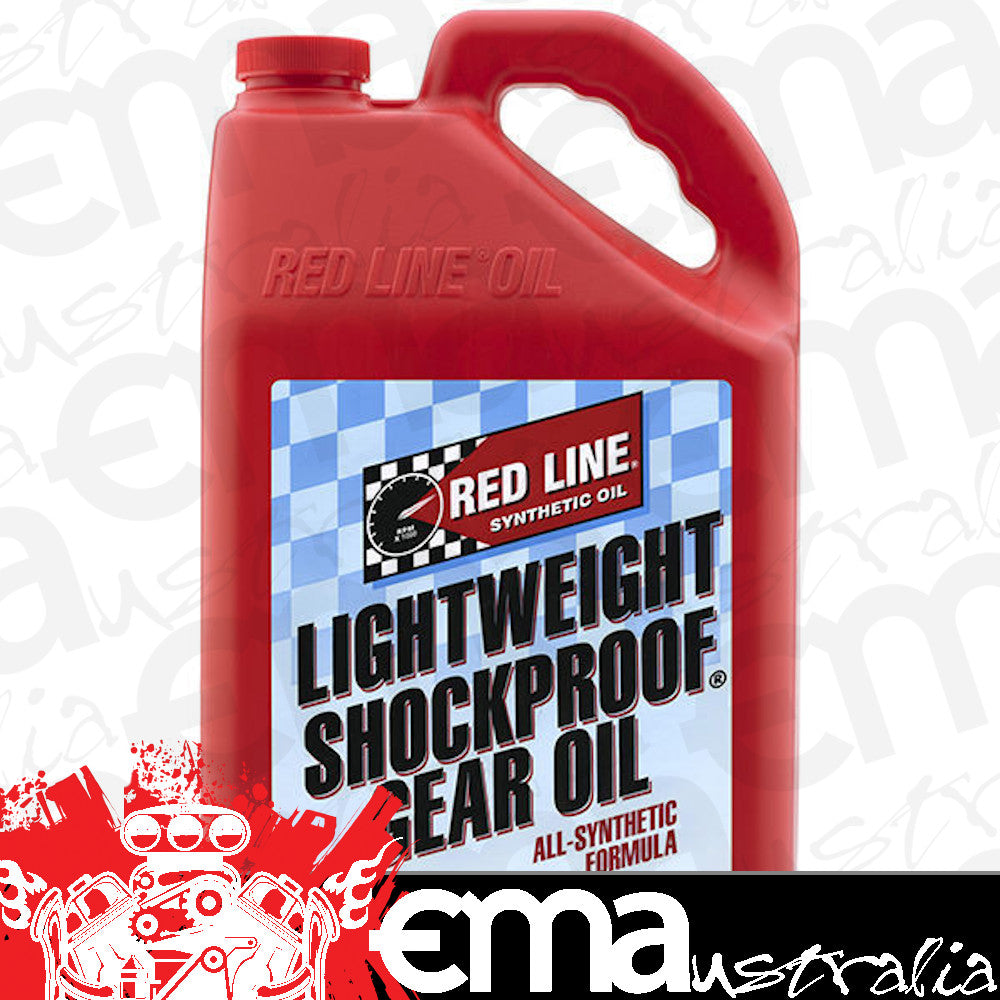 Redline RED58405 Red Line Lightweight Shockproof Gear Oil 1 Gallon 3.785L
