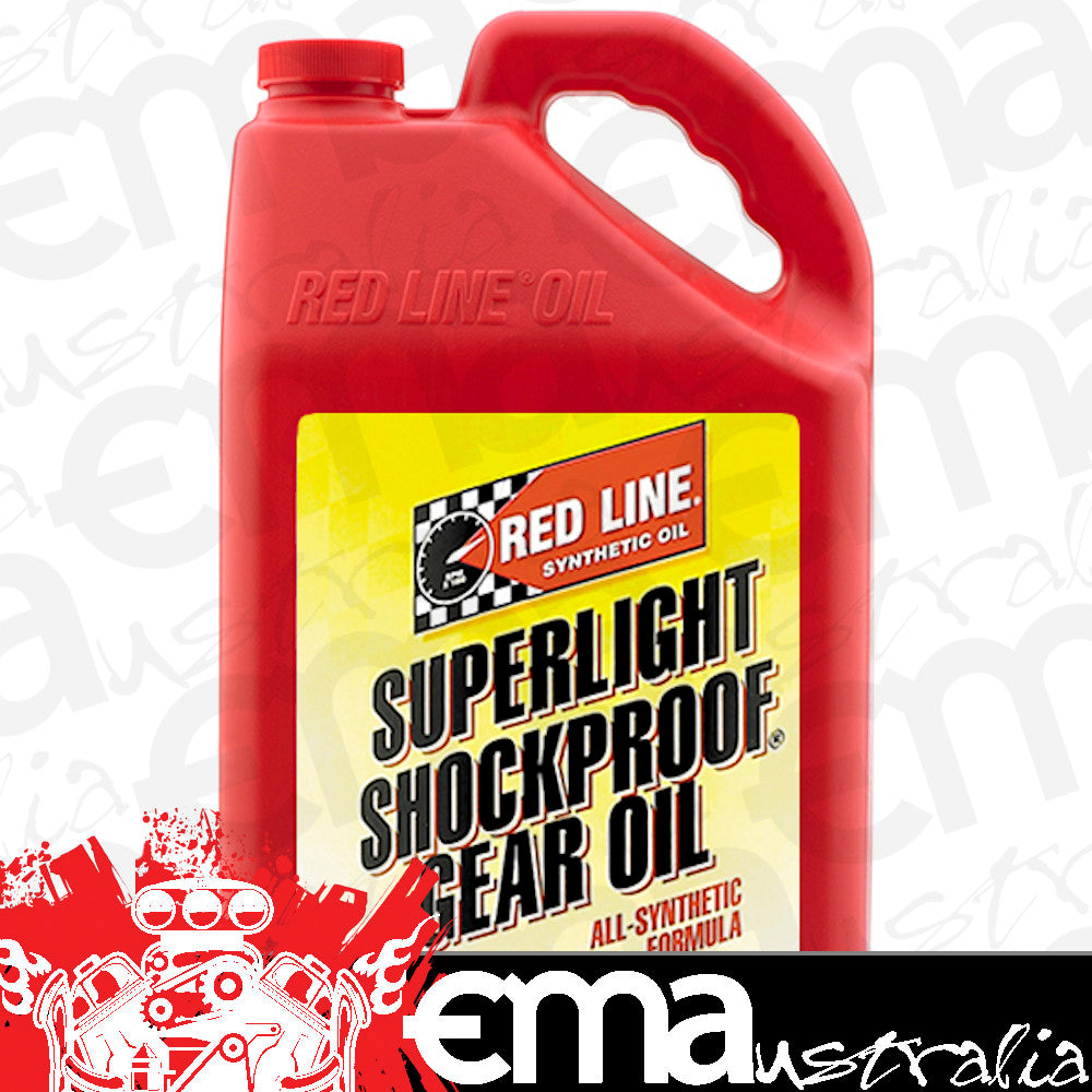 Redline RED58505 Red Line Superlight Shockproof Gear Oil 1 Gal 3.785L