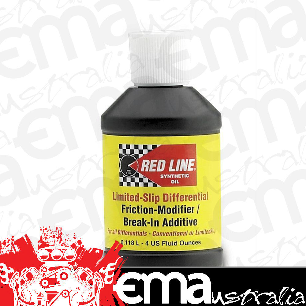Redline RED80301 Red Line LSd Break In Additive 4Oz Bottle Friction Modifier for LSd