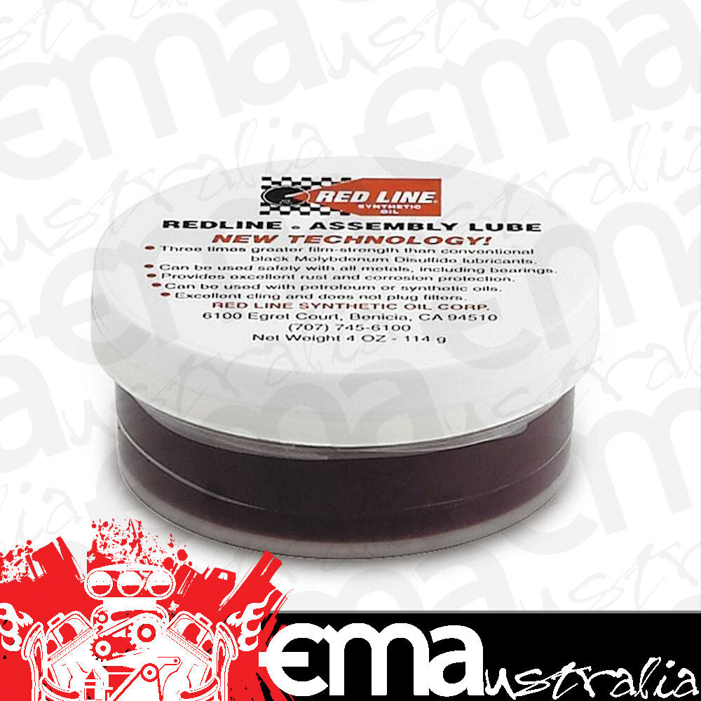 Redline RED80312-4OZ Red Line Assembly Lube Grease 113 Grams 4 Oz