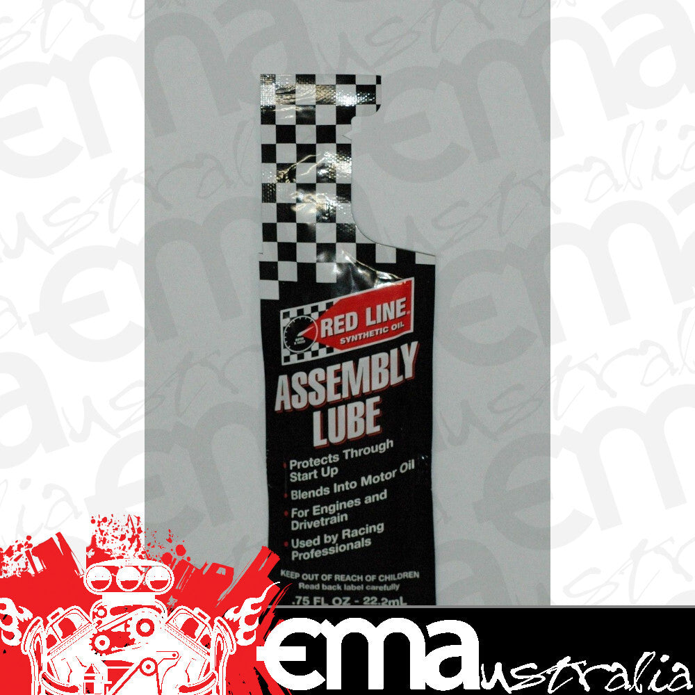 Redline RED80326.75OZ Red Line Assembly Lube Grease 22.2 Ml 0.75 Fl Oz