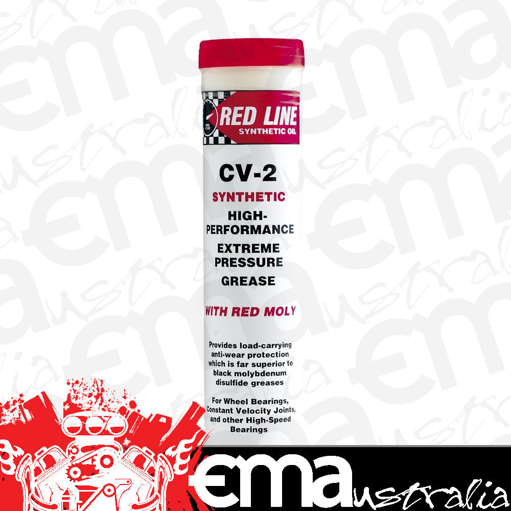 Redline RED80402 Red Line Cv-2 Grease 14Oz Cartridge/Tube 396 Grams