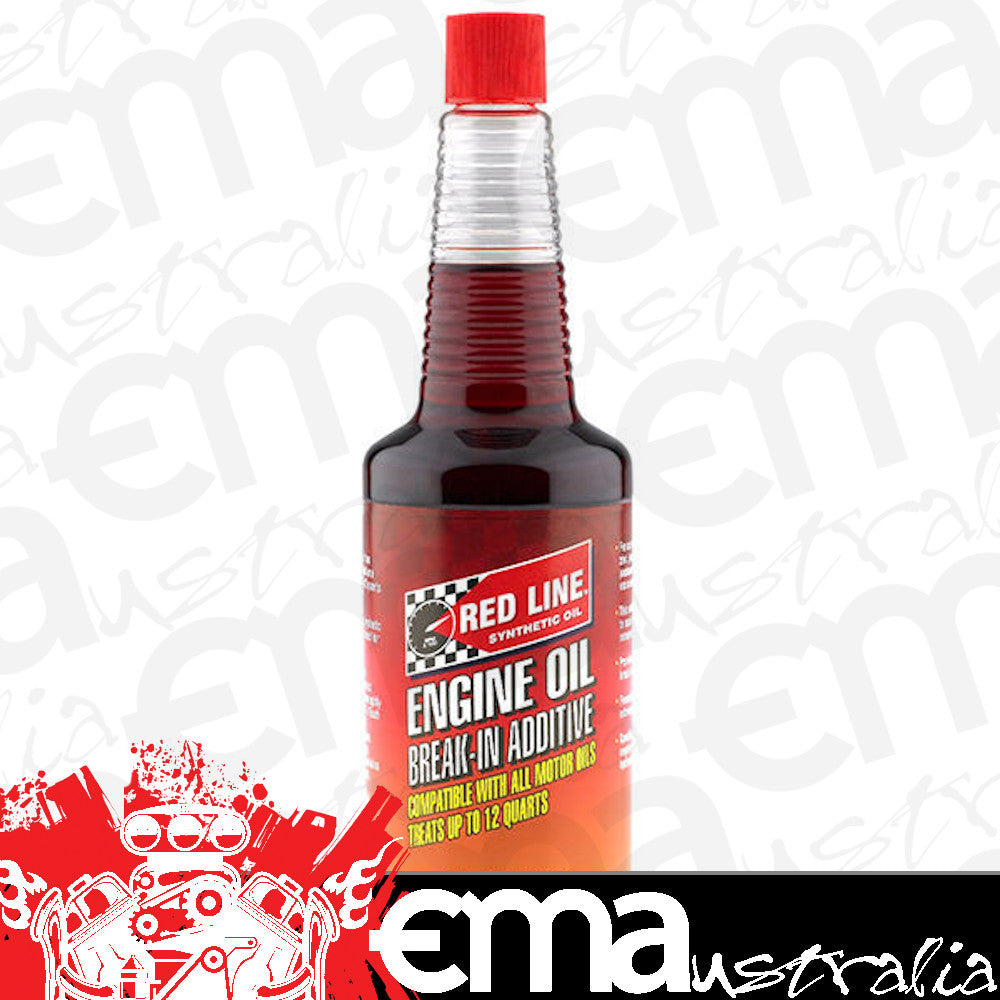 Red Line Oil RED81403 Redline Red Line Engine Oil Break-In Additive 16Oz Bottle 473Ml