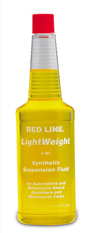 Redline RED91122 Lightweight 5Wt Suspension Fluid 16Oz Bottle 473Ml