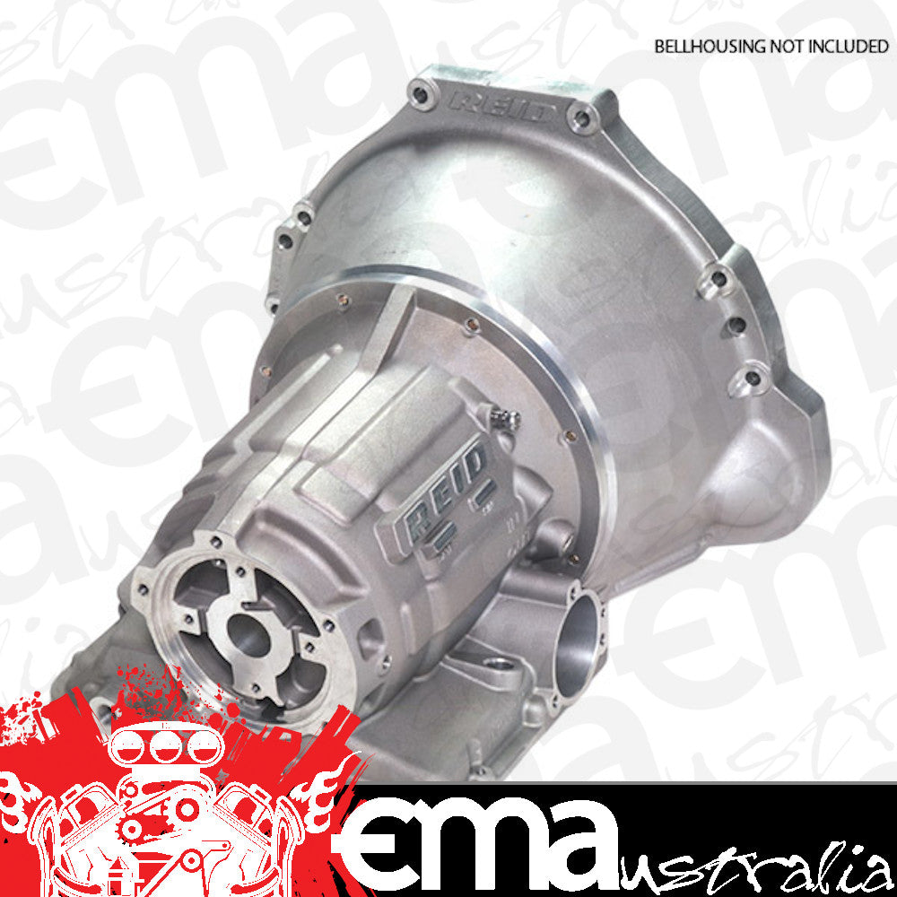 Reid Racing REPG2000R Superglide 2-Piece Powerglide Transmission Case w/ Roller Bearing Hub Incl Sfi 4.1 Safety Liner