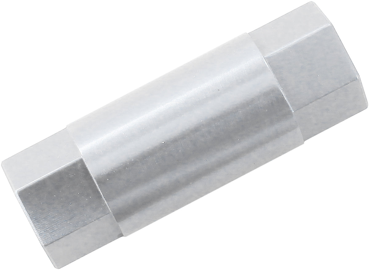 Aeroflow AF64-4385S M6 FEMALE HEX SPACER SILVER 1 PER PACK 40mm LENGTH