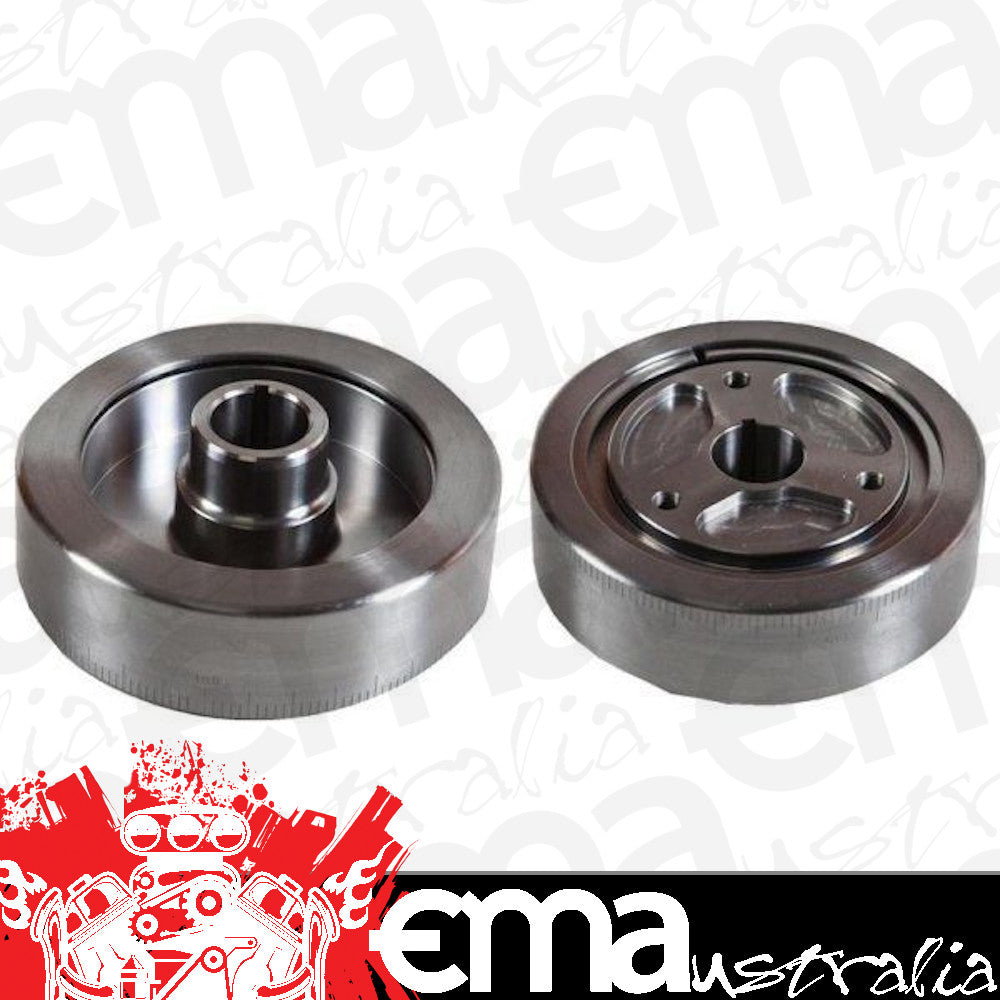 Chev small block 262-400 C.I.D V8. Diameter (in): 7 in Romac Gold Alloy/Alloy Pro Balancer suit SB Int Balance Rollmaster / JP RO0202AA