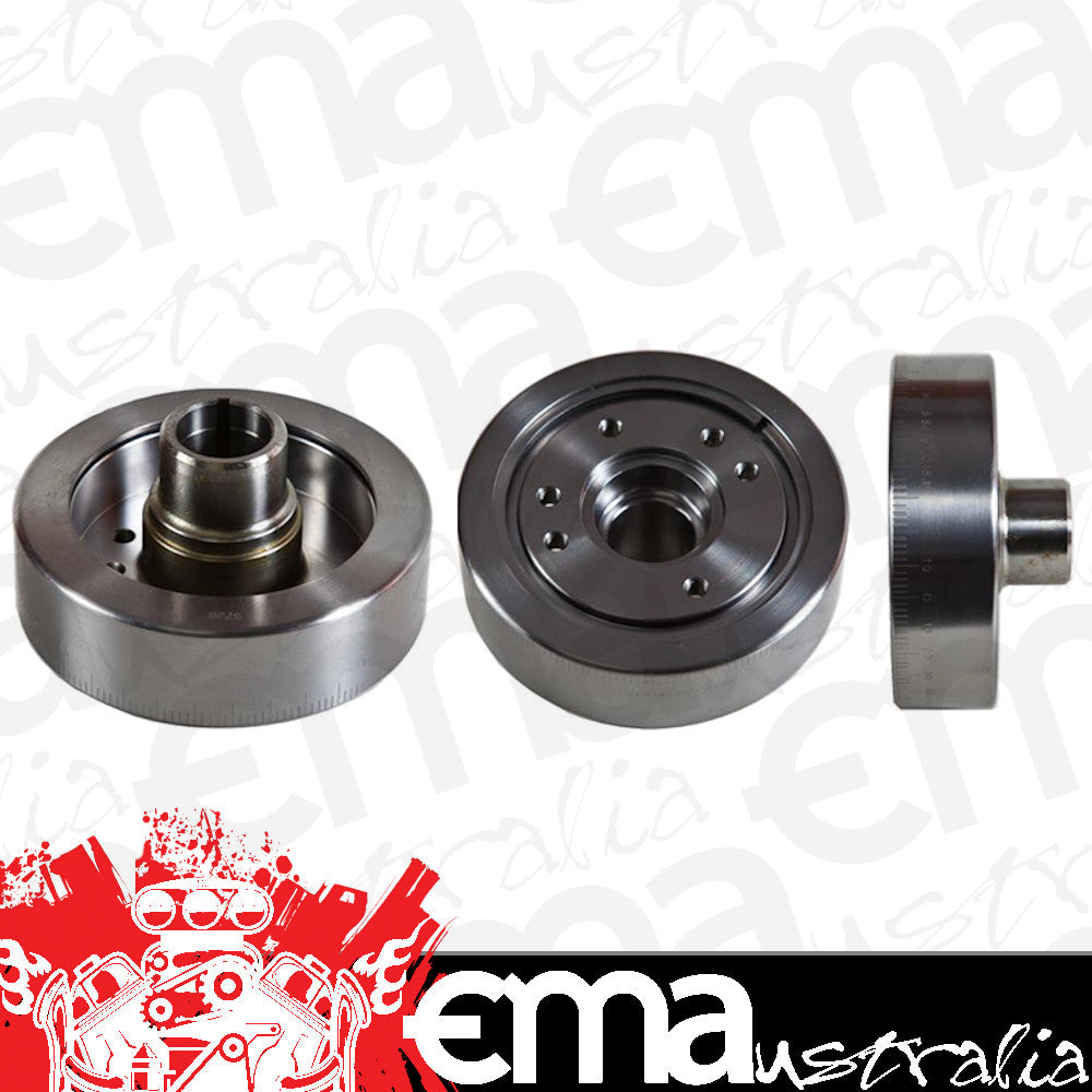 Romac RO0210AA Aluminium Harmonic Balancer SB 289-351 Windsor Internal Balance Dual Bolt Pattern