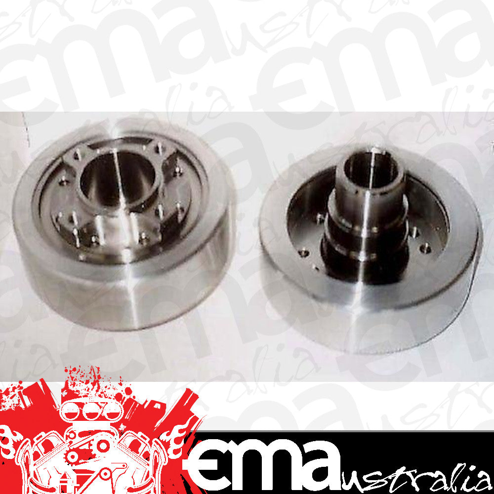 Ford small block Windsor HO 289-351ci V8 Late Red Series 7" Steel Balancer suit Int Balance Romac RO0240