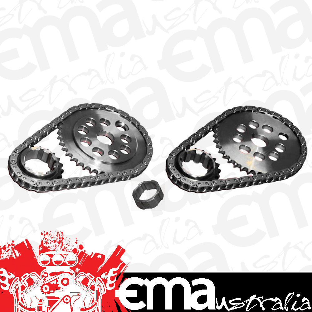 Rollmaster ROCS10055 Timing Chain Set suit Holden Vr-VT V6 Supercharged Ecotec Single Row 7 Keyway