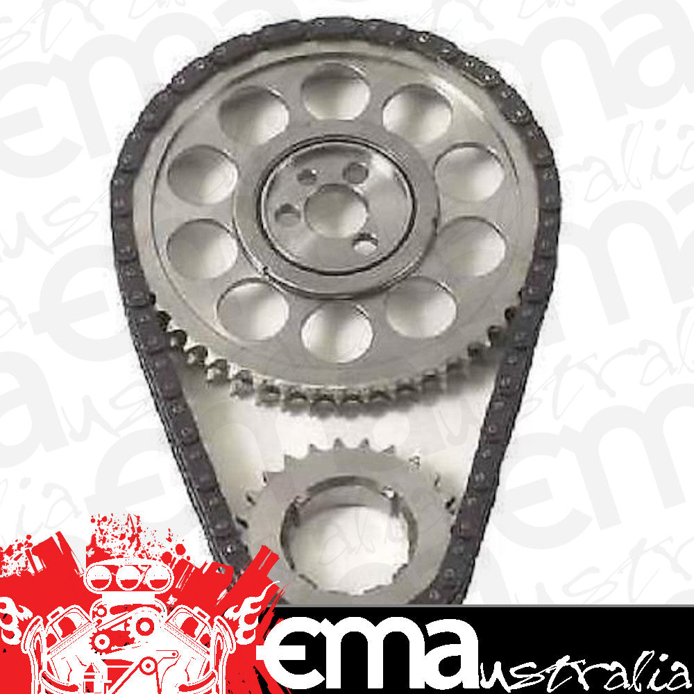 Rollmaster / JP ROCS6000LB5 Red Double Row Timing Set Line Bore.005" Holden 253-308