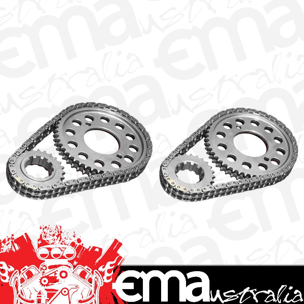 Rollmaster | ROCS7031 | D/R Timing Chain Set Nitrided Sprockets suit Buick V8 403-425-455