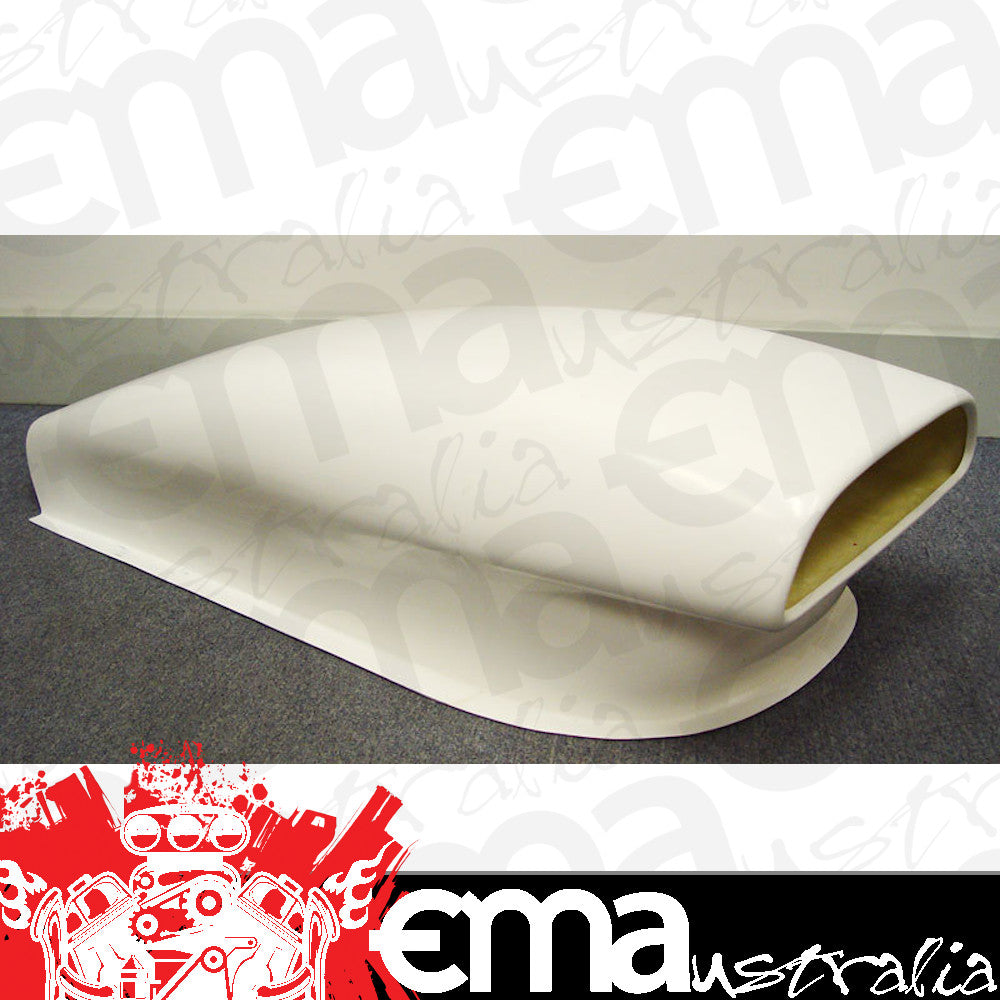Rocket RP-SCOOP4LIP Fibreglass Bonnet Scoop Large 1120mm X 250mm X 500mm Rp-Scoop 4 Lip