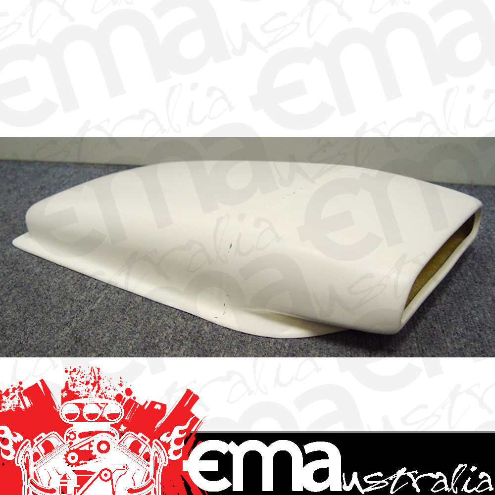 Rocket RP-SCOOP5 Fibreglass Bonnet Scoop Small 16" X 11". suit 4Cyl. Applications Rp-Scoop 5