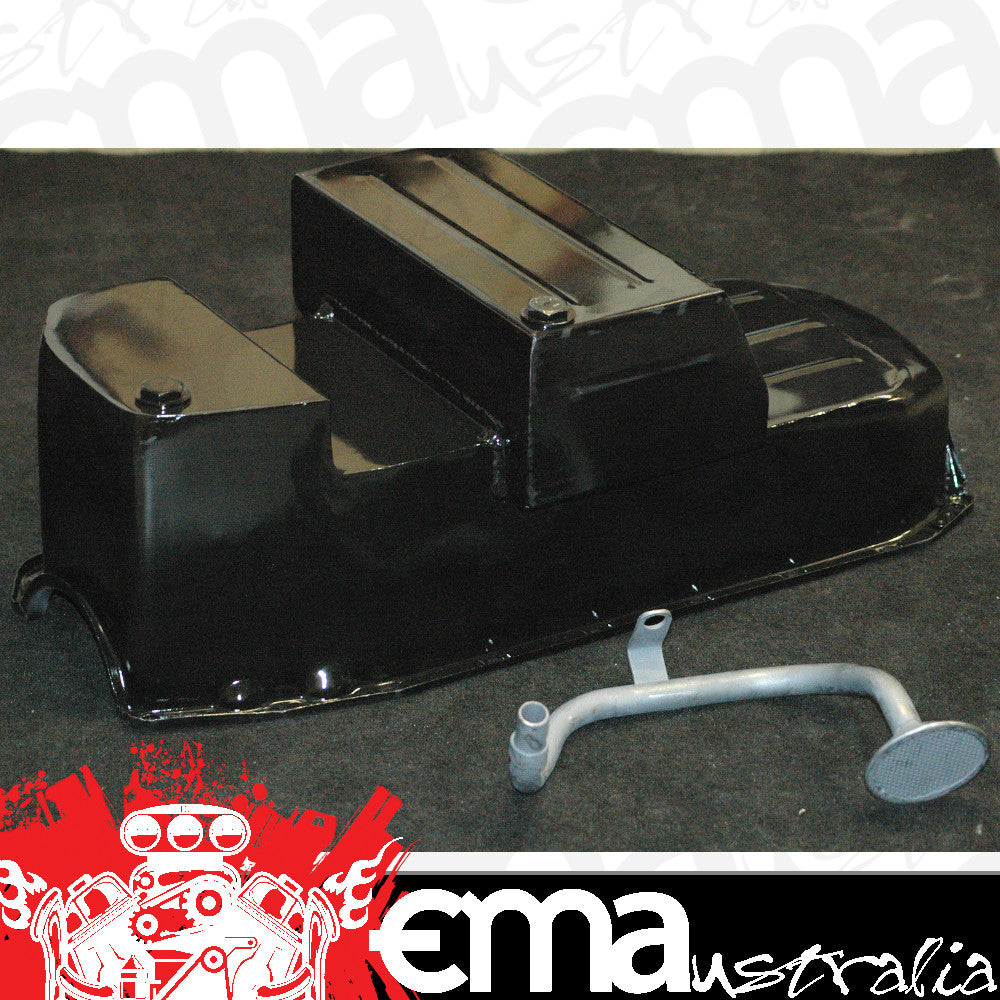 Rocket RP2203-1PC Russel Oil Pan Holden Hk-Hg Chev Vortec 1 Pc Seal R/H Dipstick Black