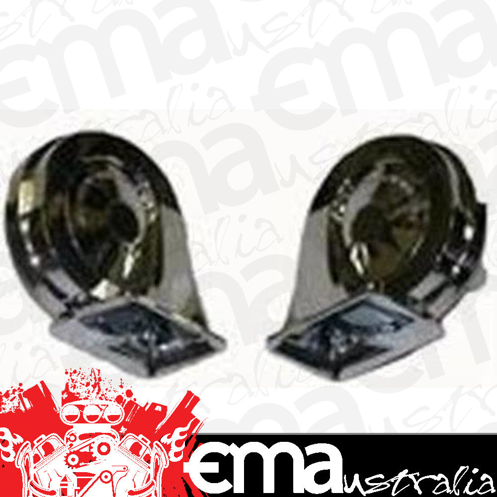 RPC RPCR1011 Chrome Aluminium Horn w/ Hi-Lo Sound