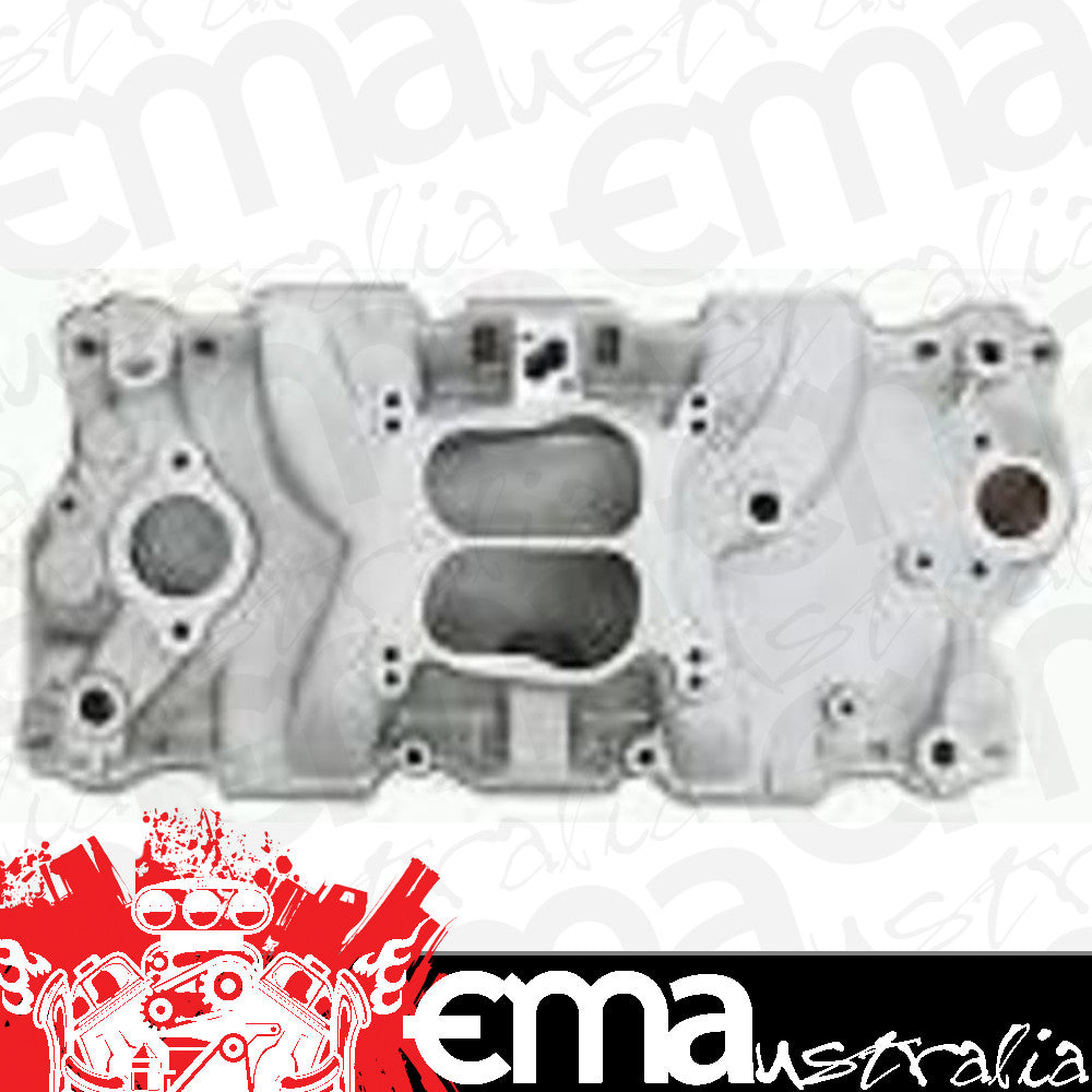 RPC RPCR1101 Chev SB 302-350 1987-95 Intake Manifold Dual Plane Satin Finish