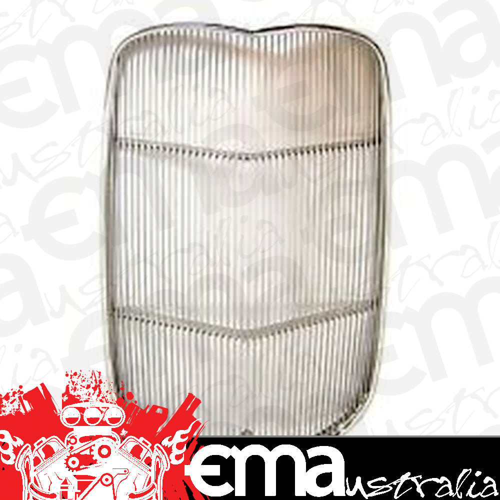 1932 Ford RPC Stainless Steel Radiator Grille suit '32 w/ Crank Hole Racing Power Company (RPC) RPCR1133