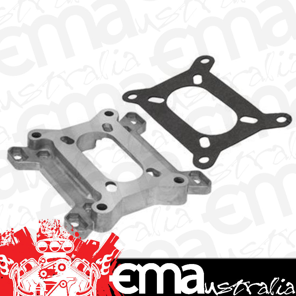 RPC RPCR2065 Cast Aluminium Carburettor Adapter 2-Barrel Carburettor to 4-Barrel Base