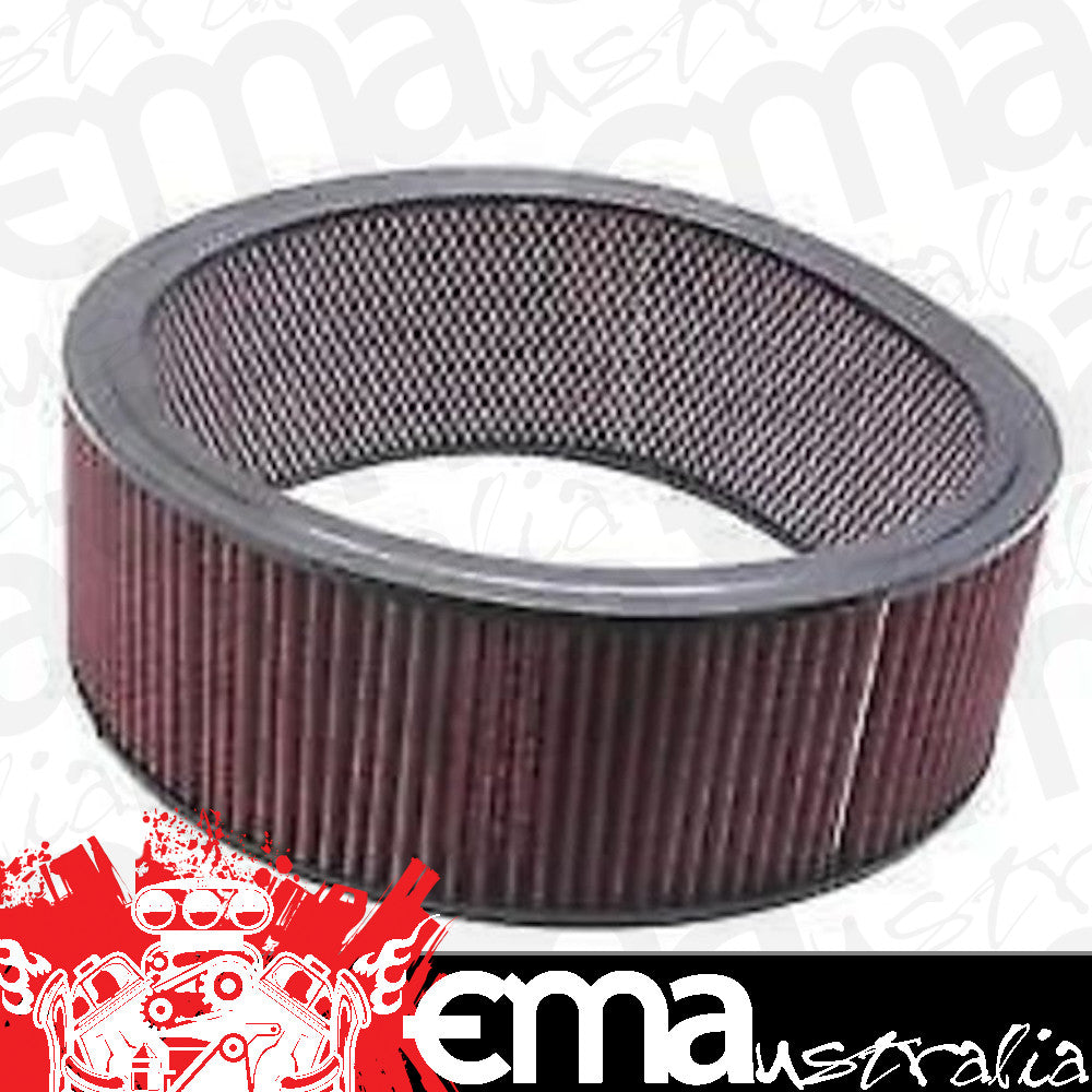 RPC RPCR2127 Air Cleaner Element 14 x 6" Round Red Washable Element
