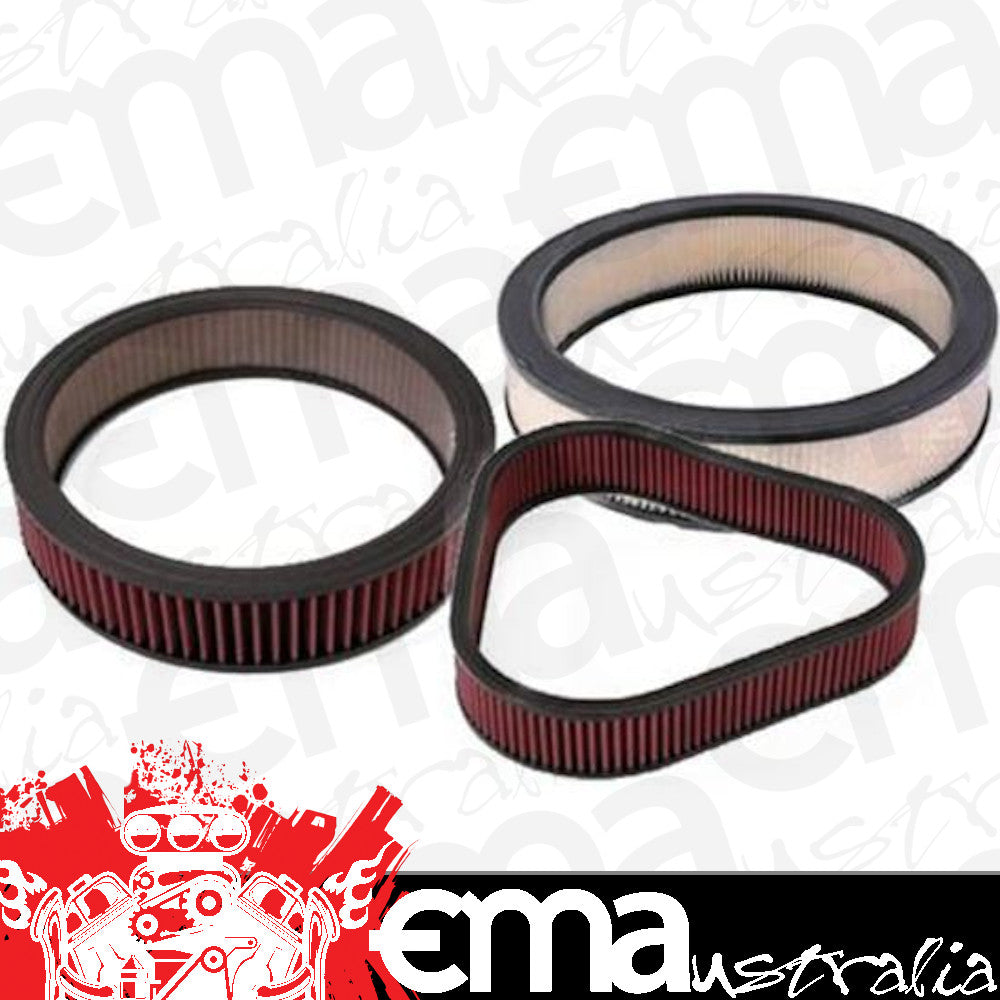 RPC RPCR2132 Round Washable Air Cleaner Element 6.375' x 2.5' Pre-Oiled Red (each)