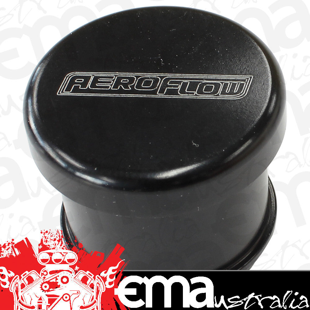 Aeroflow AF64-5225BLK Block Off Plug 25mm Black For Blow Off Valve