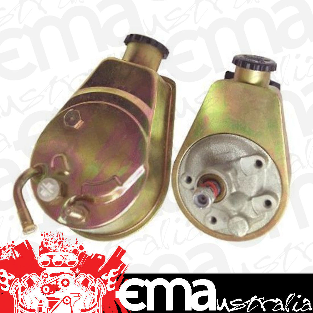 RPC RPCR3913x Tear Drop Style GM Saginaw Power Steering Pump Zinc Coated