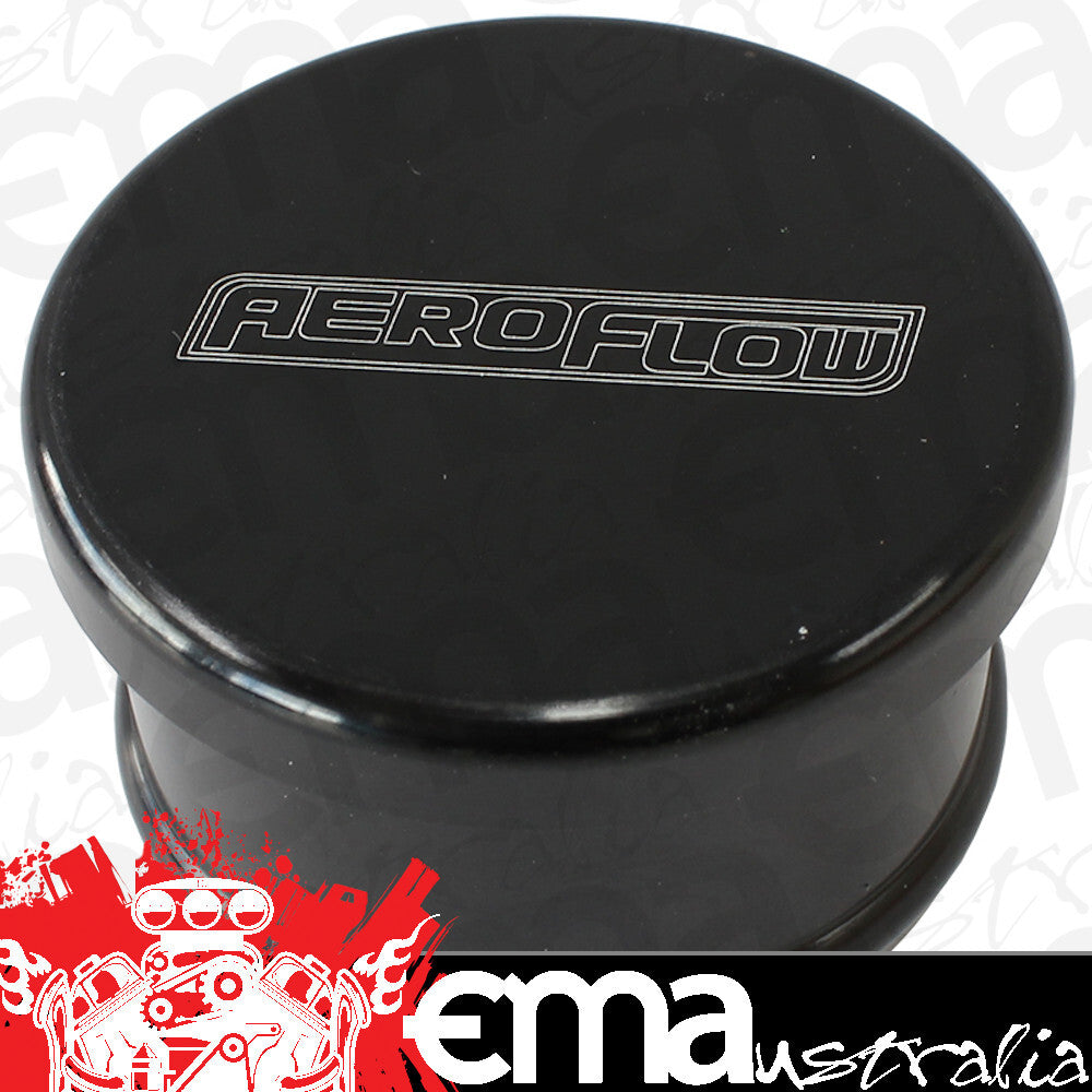 Aeroflow Performance Products AF64-5238BLK Block Off Plug 38mm Black For Blow Off Valve