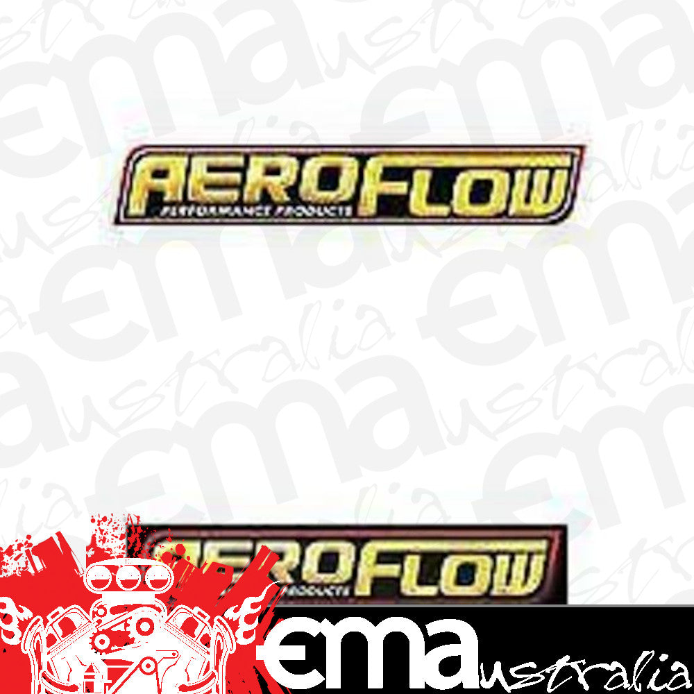 Aeroflow AF64-5506S Ford Efi Regulator Adapter -6AN with .550" Shank Silver