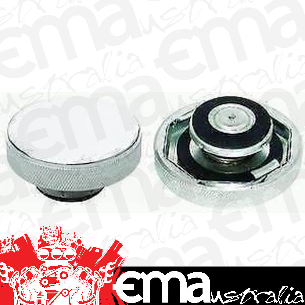 RPC | RPCR5011 | RPC Chrome Aluminium Radiator Cap Plain Style 16lbs