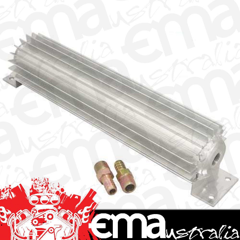 RPC RPCR5052 Single Pass Transmission Cooler 18" x 3" Diameter 3/8"NPT Fittings