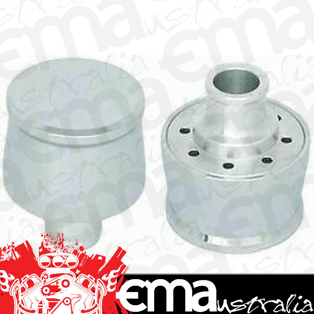 Rocker covers with 1" push in style Grommet RPC Aluminium Push-In Breather w/ Neck Chrome Racing Power Company (RPC) RPCR6001C