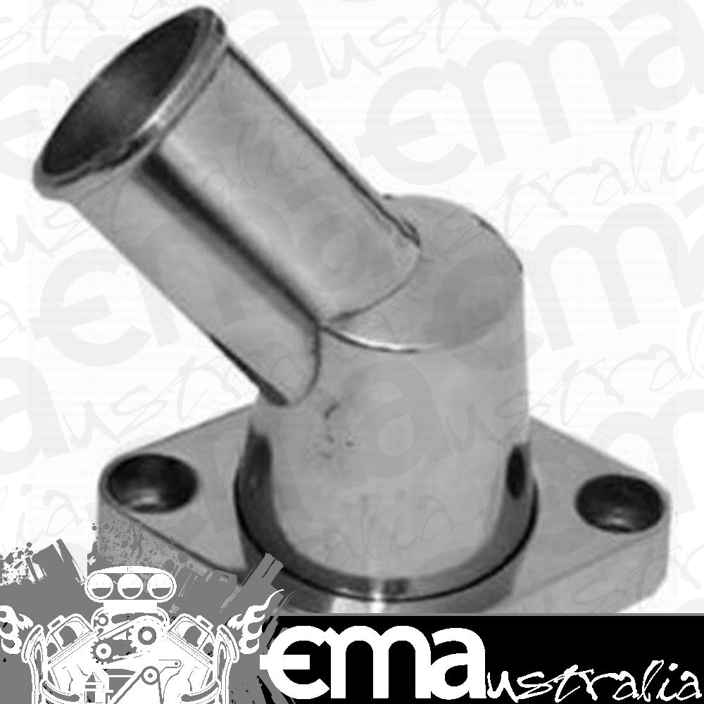 RPC RPCR6003 Aluminium 45¡ Swivel Thermostat Housing Polished O-Ring StylEFIts SB & BB Chev 1955-64 V8 283 / 350