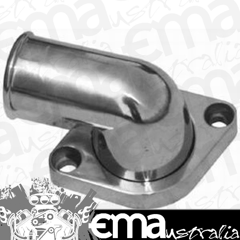 RPC RPCR6009 Polished Aluminium 90¡ Swivel Thermostat Housing O-Ring Style fits 1966-75 SB & BB Chev 283-350
